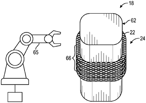Composite structures constructed of wound tubular braiding Image