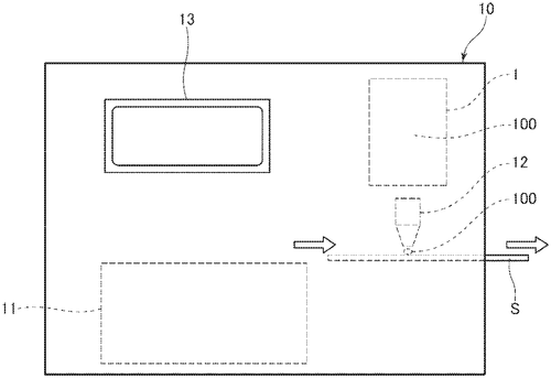 Physical quantity detection device and printing apparatus Image