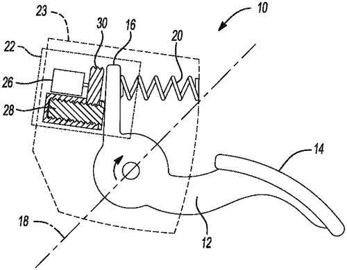 Automatic brake pedal control Image