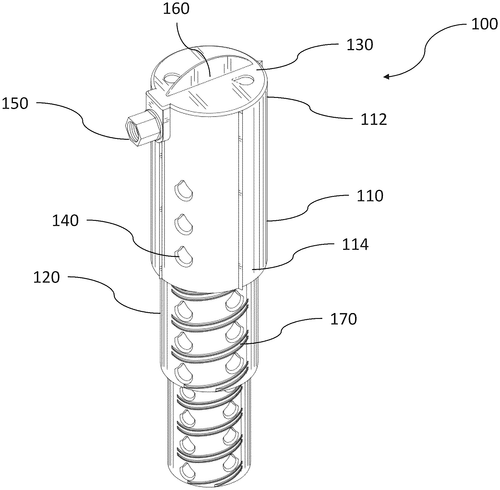 Root irrigation apparatus Image